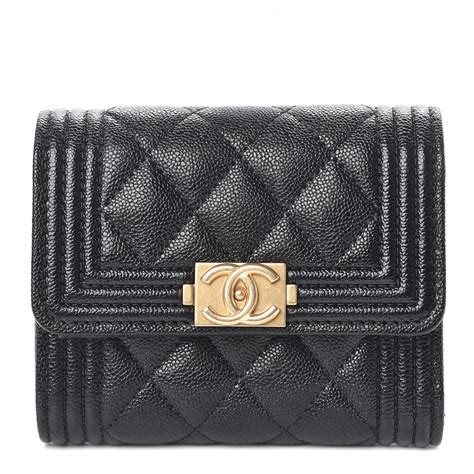 chanel le boy mini wallet|Chanel boy small wallet.